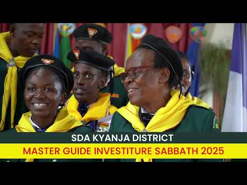Kyanja District Master Guide Investiture Day 2025