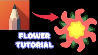 Digital Art Tutorial Sketchbook | How to draw Flower #flowers #drawing #sketchbookapp #digitalart  screenshot 1