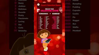 Dora Gets Grounded Shorts Doras Valentine Name