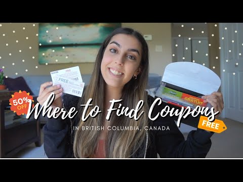 WHERE TO FIND COUPONS IN CANADA | Couponing BC
