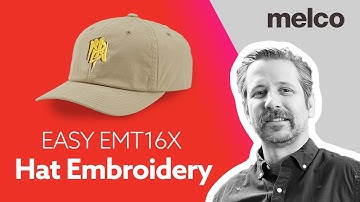 First Time Embroidering a Hat