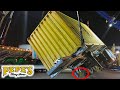 Landing gear fail! Heavy Duty Container Rollover