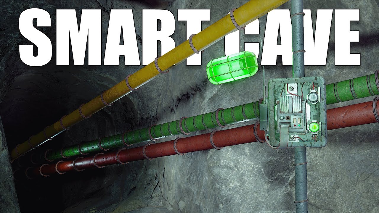 i built the smartest cave in rust - YouTube