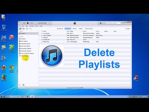 How to Delete Playlists in iTunes 2015 - iTunes Playlist - Free & Easy