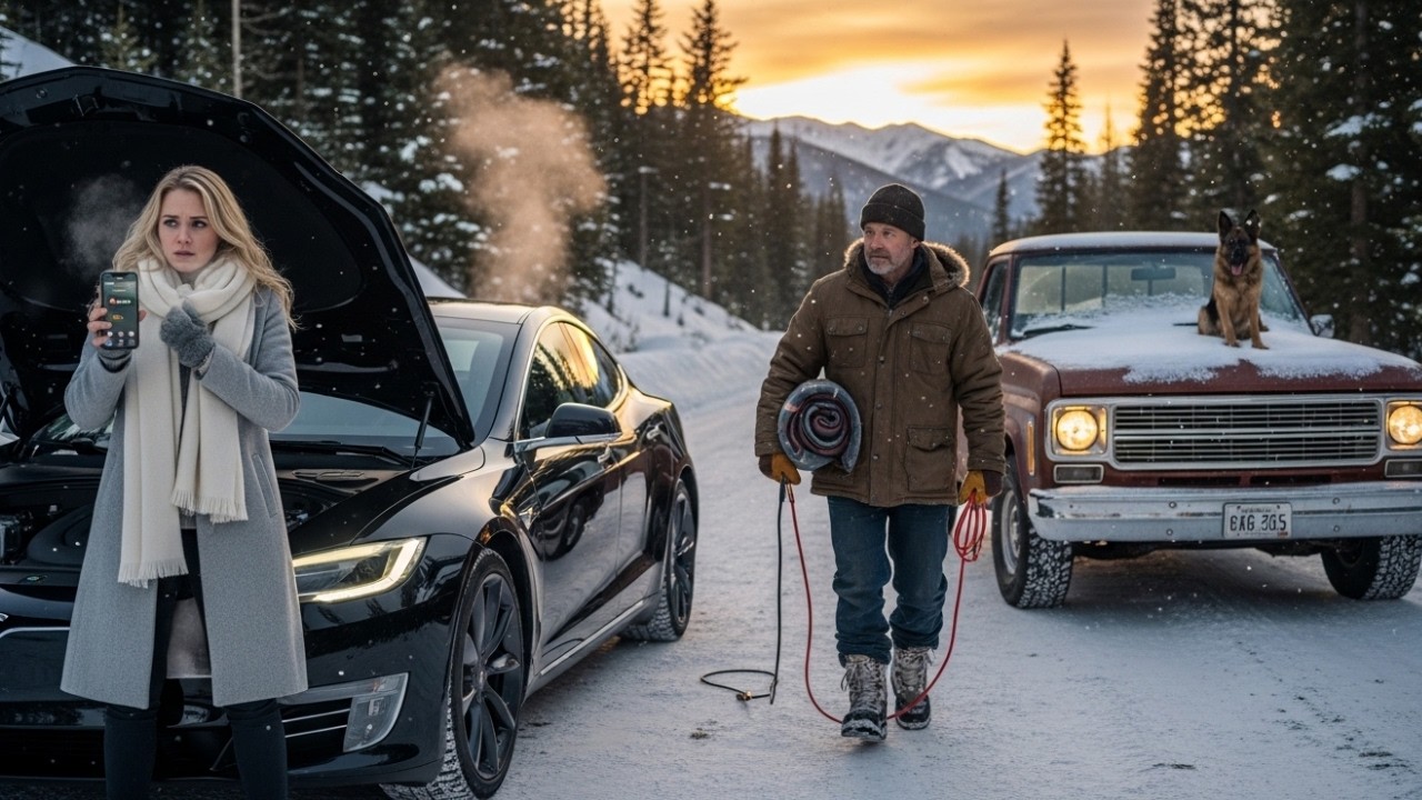 Elle sauve la milliardaire dans la tempête—mais son secret détruit tout