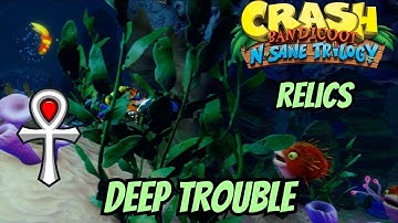 Crash Bandicoot Warped - Level 12: Deep Trouble (Platinum Relic)