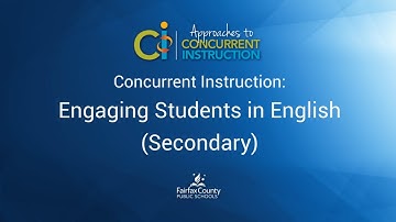 Concurrent Instruction: Engaging Students in English