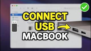 How To Connect USB Drive To Macbook
