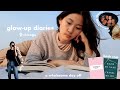 GLOW-UP DIARIES | a wholesome day off, cutting my hair, nourishing meals