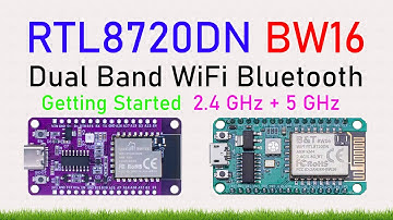 Getting Started with RTL8720DN Dual Band WiFi & Bluetooth BLE – NICEMCU BW16 Setup with Arduino IDE