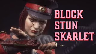 Testing Skarlet's Block Stun Build