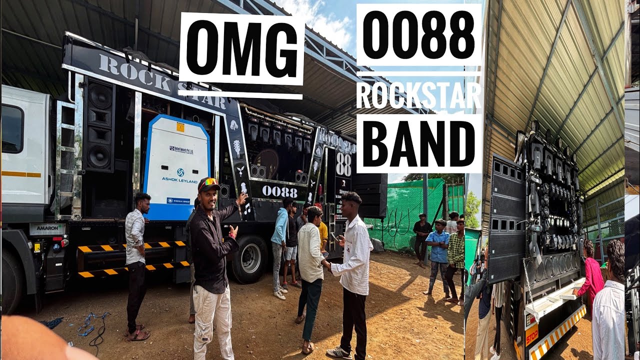 Rockstar band 0088 new 10 tire big Gadi grand opening￼ vlog 40 bess 70 sharpie big blast