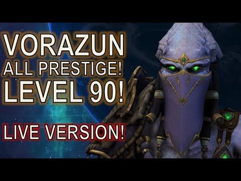 Level 90 Vorazun Prestige! ALL Talents! [Starcraft II Co-Op]