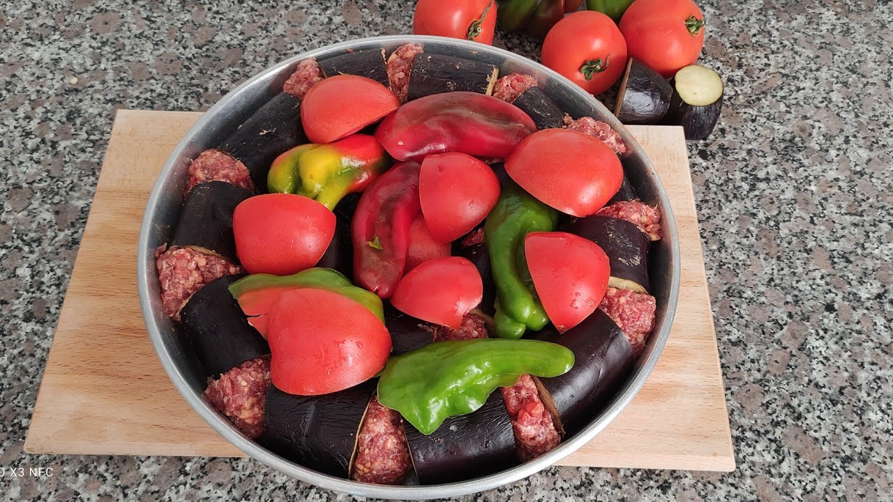 Antep Usulu Fırında Patlıcan Kebabı Tarifi ????Sadece 3 Malzemeyle En Kolay Kebap Tarifi.