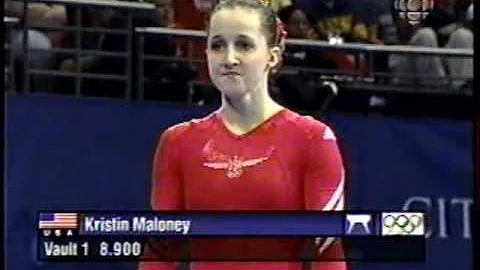 Kristen Maloney - 2000 Sydney Olympics Gymnastics ...