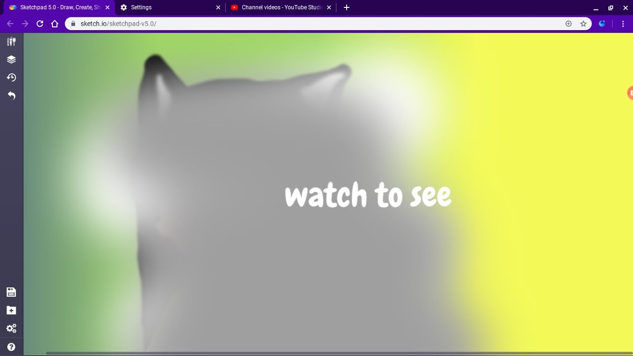 drawing video (new screen recorder) YouTube