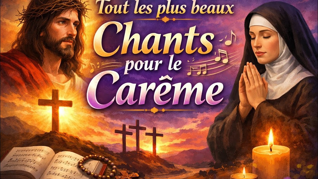 TOUT LES PLUS BEAUX CHANTS POUR LE CARÊME  2026