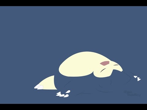SPEEDPAINT / Drawing snorlax / Pokemon! - YouTube