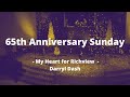 65th anniversary sunday