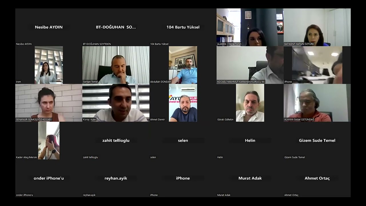 Aydın Kurs Tercih Bilgilendirme Toplantısı