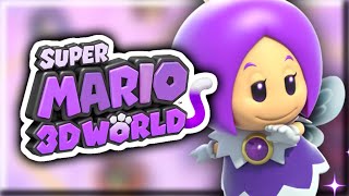 If I touch something PURPLE, the world switches - Super Mario 3D World