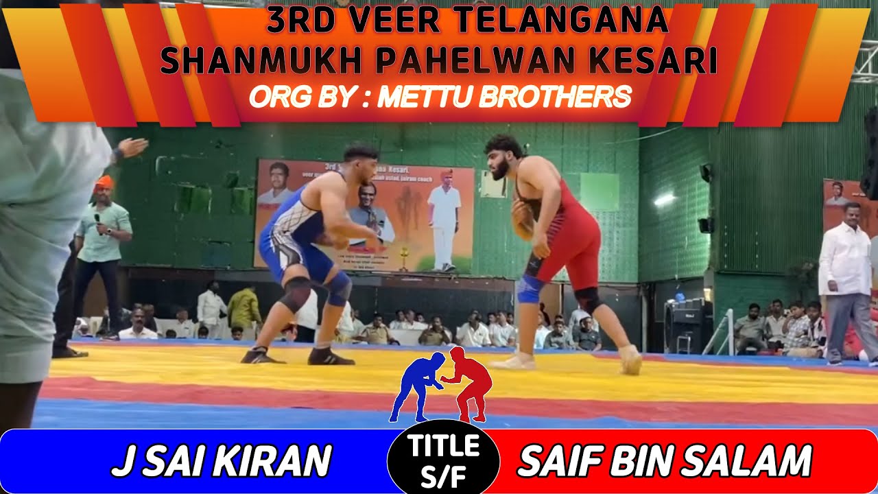J SAI KIRAN (B) VS SAIF BIN SALAM (R) - TITLE S/F - 3RD VEER TELANGANA KESARI 2025