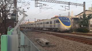 総南800！3247次，EMU800區間普通，民雄進站。