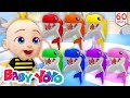 The Colors Song (Baby Shark Color Dolphins) + more nursery rhymes & Kids songs -Baby yoyo