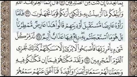 سورة الاحقاف الصفحة 505 الشيخ محمد صديق المنشاوي