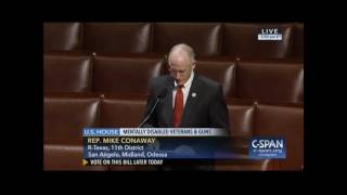 Rep. Mike Conaway Speaks on Veterans 2nd Amendment Protection