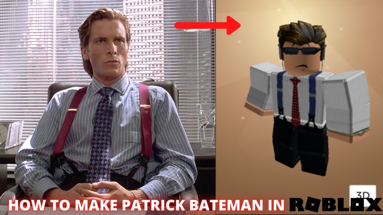 Top 99 patrick bateman roblox avatar đang gây sốt trên mạng
