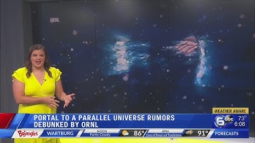 Portal to a parallel universe rumors debunked by ORNL