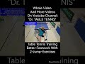 table tennis training side jumps (side jump table tennis training) #shorts