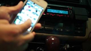 Alpine CDE-126BT ipod / iphone cable on BMW E46 2001 320i
