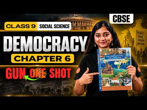 Democracy - One Shot | Social Science Chapter 6 | CBSE Class 9 | New NCERT 2026