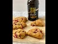 Strawberry Olive Oil Scones by Jessie Sheehan