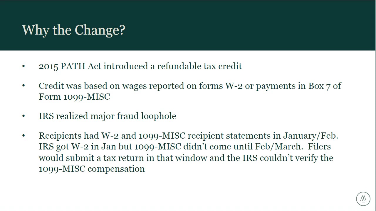 Form 1099 Filing Update For Nonemployee Compensation Youtube