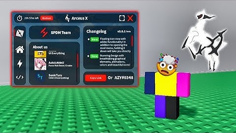 ArceusX V3.0 Script showcase | Hydrogen/Fluxus