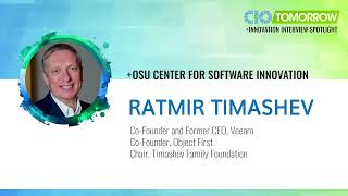 CIO Tomorrow 2023 - Innovation LIVE - Ratmir Timashev Interview