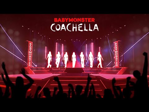 BABYMONSTER • Coachella Concept | 'BATTER UP' + 'SHEESH' [Intro + Dance Break]