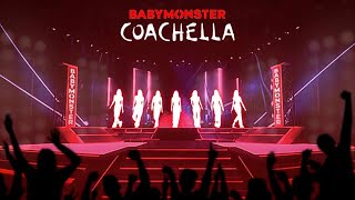 BABYMONSTER • Coachella Concept | 'BATTER UP'   'SHEESH' [Intro   Dance Break]