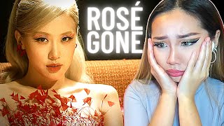 DEAD & GONE! 😢 BLACKPINK ROSÉ ‘GONE’  MV 🥀 | REACTION/REVIEW