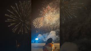 Firework show with my son🥹✍🏽… #fireworks #pyro #father #toddlers #1st