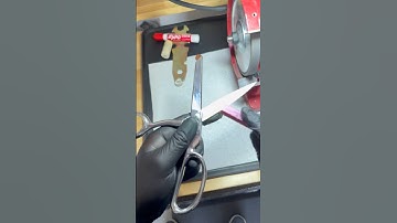 ASMR Scissor Sharpening #sharpening #scissors #asmr