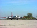 Boeing C-97G Stratofreighter landing at Floyd Bennett Field NY