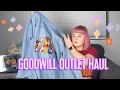 HUGE Goodwill Outlet Haul + Try On Thrift Haul