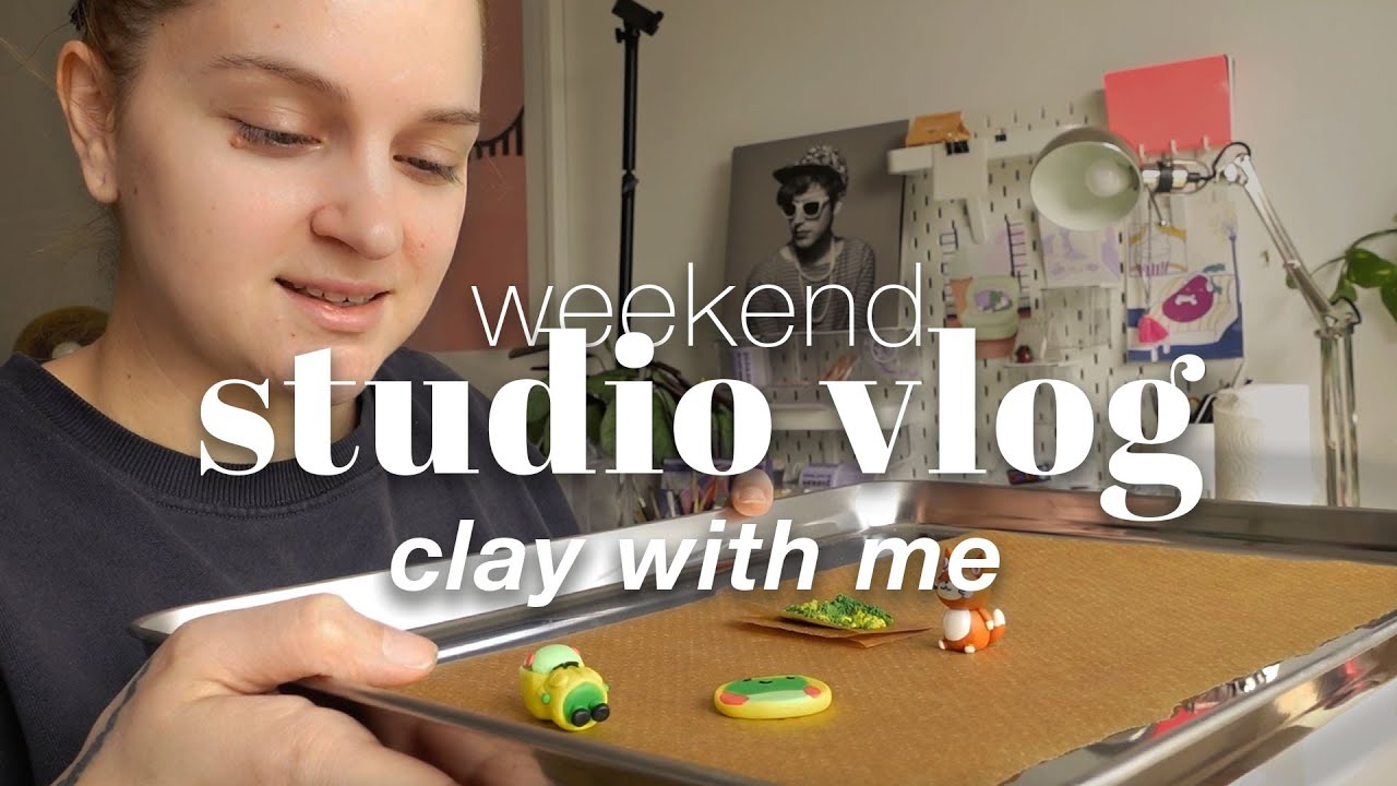 Weekend Studio Vlog ☁︎ Preparing Orders & Preparation for the New ...