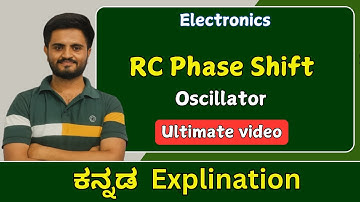 RC Phase shift oscillator| Electronics | VTU, All Universities