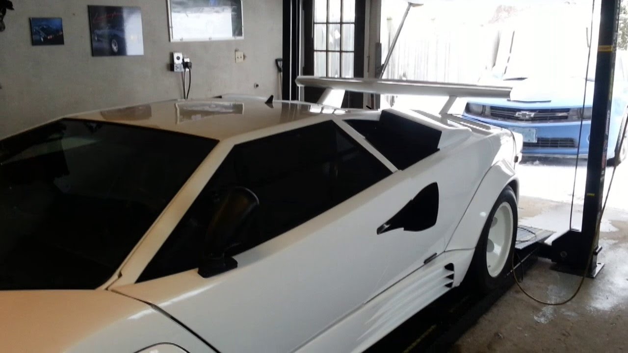 Brake Reservoir Seal Replacement on Lamborghini Countach Replica - YouTube