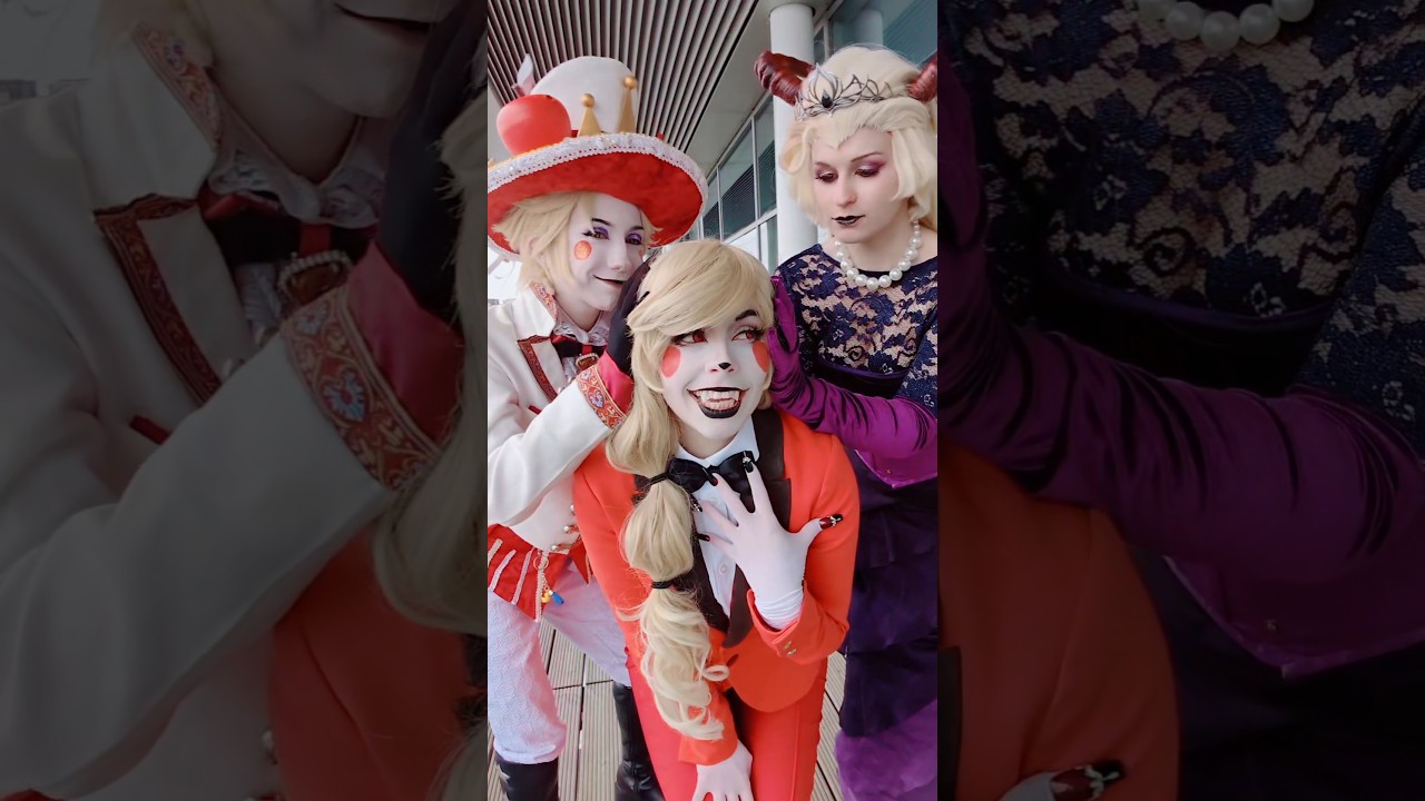 DIVORCE IS OVER #hazbinhotel #comiccon #cosplay #hazbin #lucifer #helluvaboss